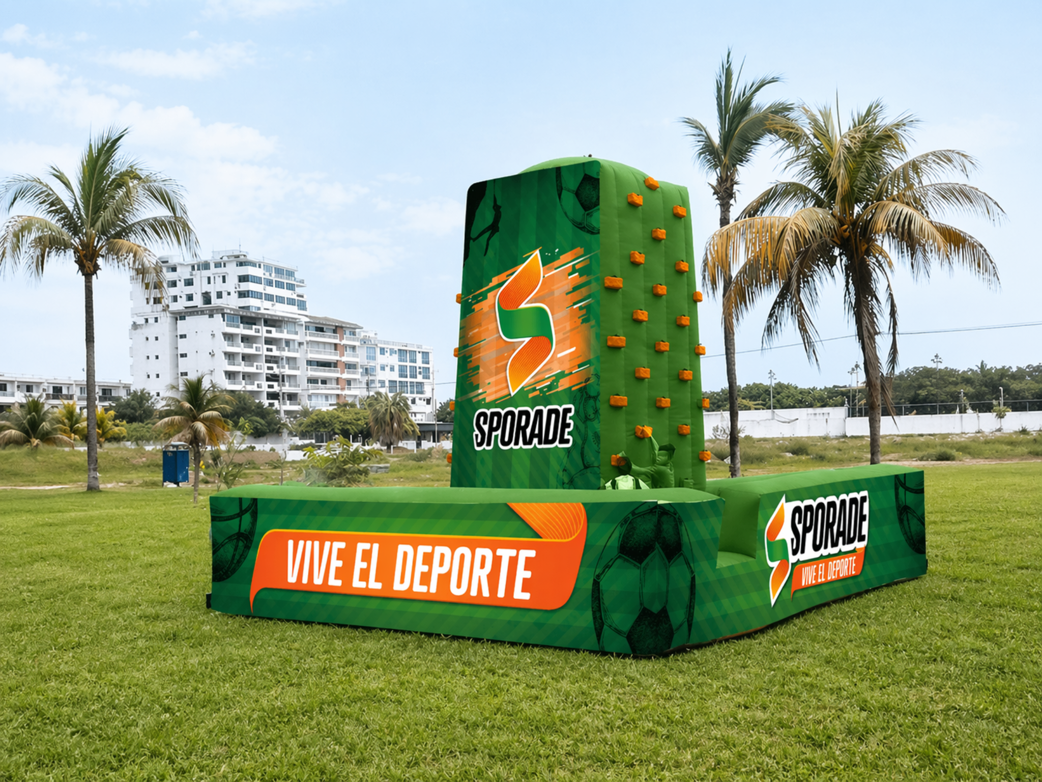 Escalador inflable Sporade